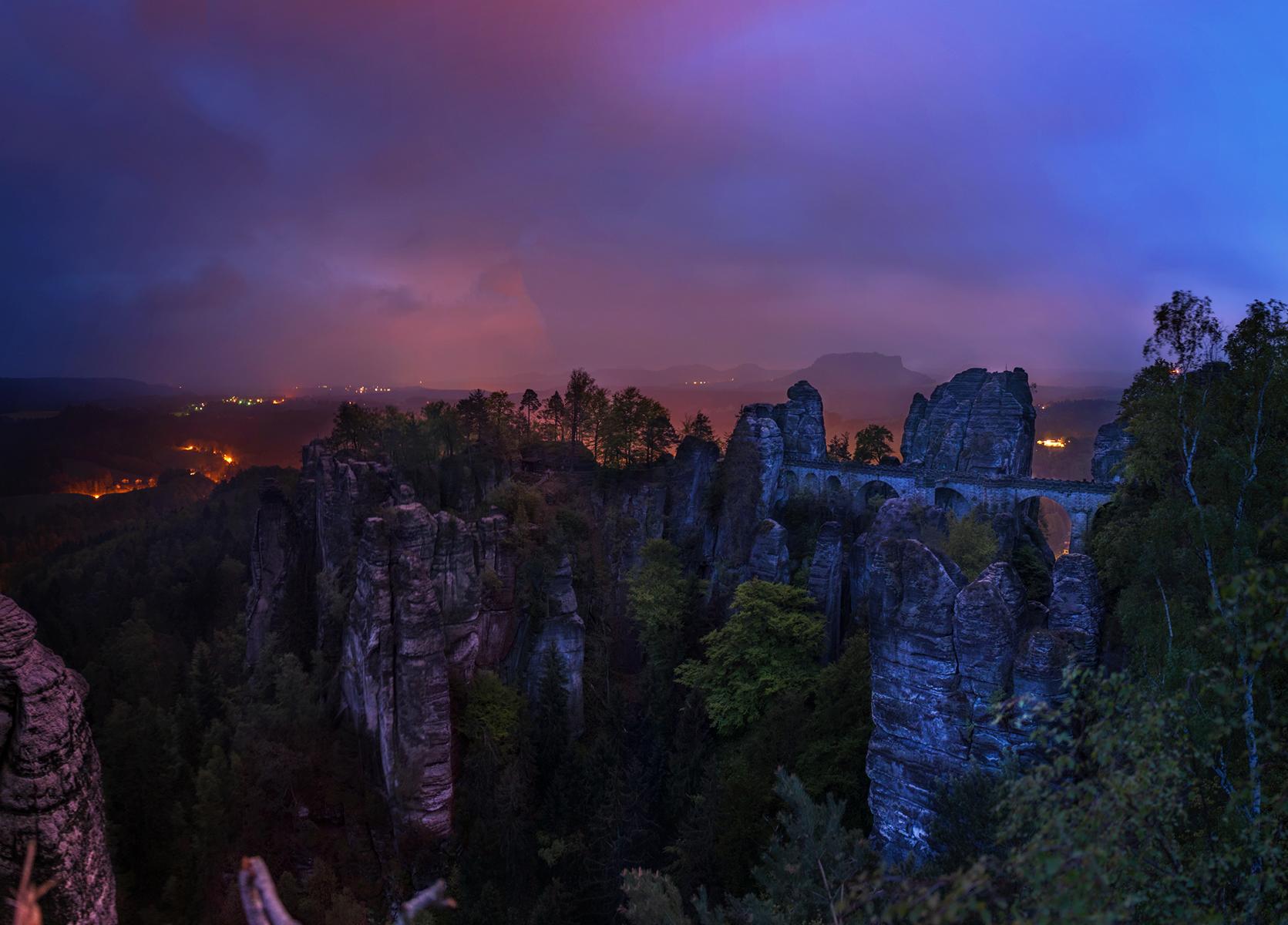 Read more about the article Sonnenaufgang auf der Bastei